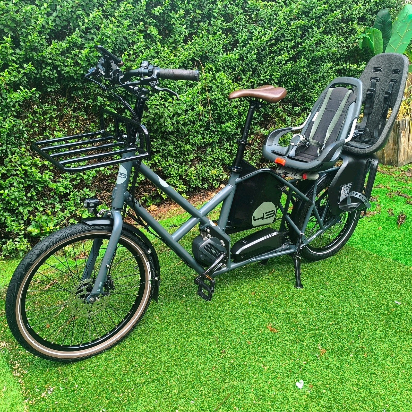 Bike43 - Elektrische Longtail Cargofiets (2023), Ophalen, Zo goed als nieuw, 50 km per accu of meer, Overige merken