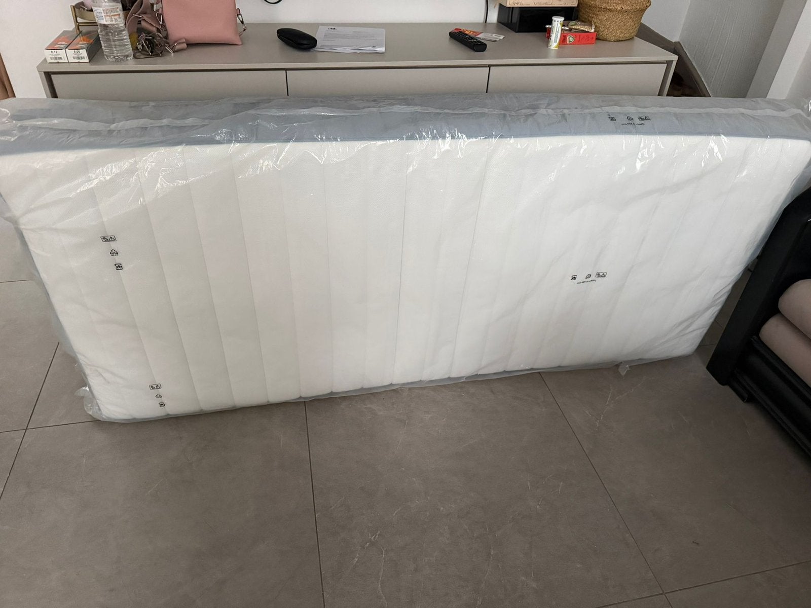 Nouveau matelas pour 1 personne., Maison & Meubles, Enlèvement, Comme neuf, Matelas
