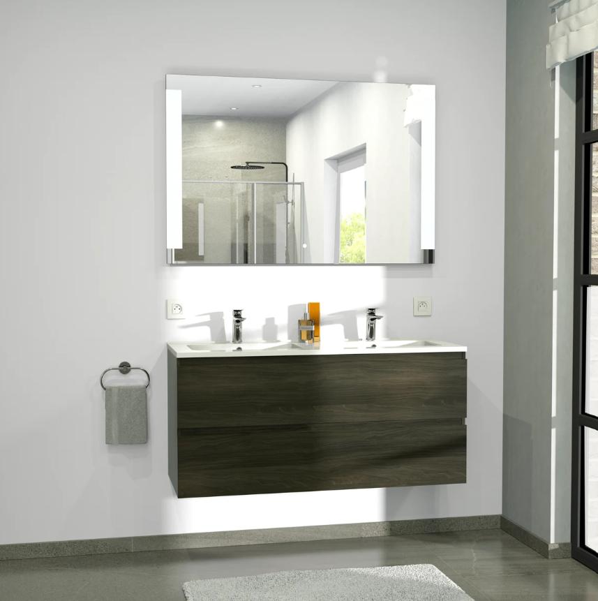 Miroir salle de bain neuf (encore emballé), Neuf, Moins de 100 cm, 100 à 150 cm, Enlèvement