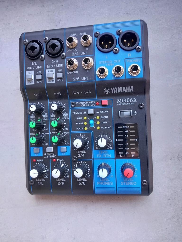 Yamaha MG06X Mengpaneel, Muziek en Instrumenten, Ophalen