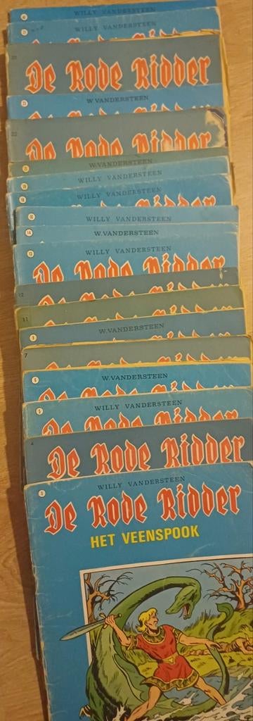 Strips de rode ridder, Verzamelen, Ophalen