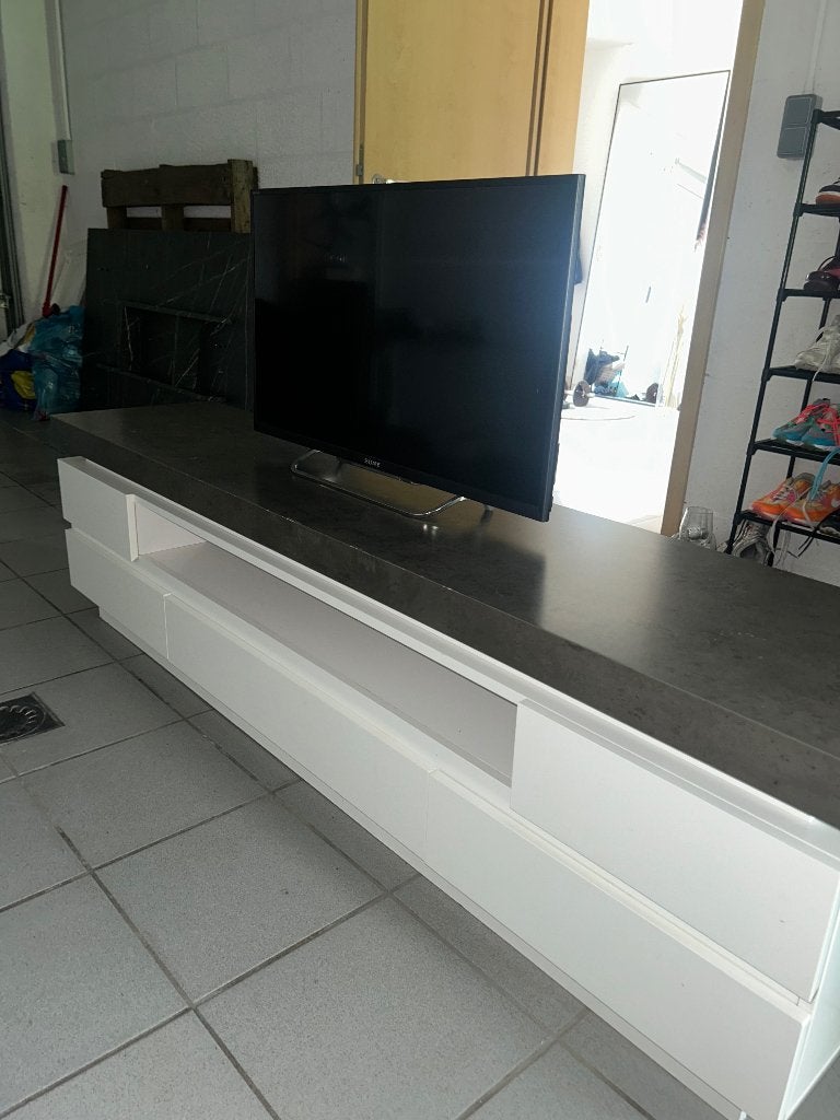 Meuble TV + télévision Sony, Enlèvement ou Envoi, Utilisé, Sony
