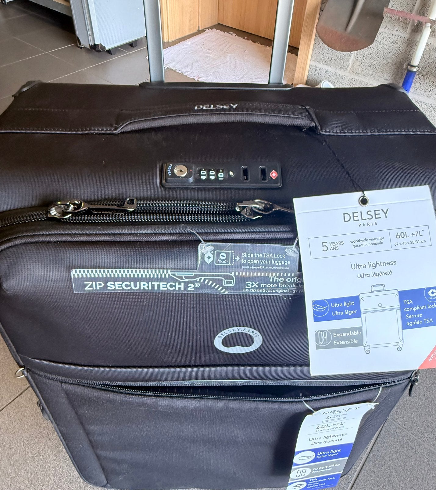 Valise Delsey Paris, Enlèvement ou Envoi, Comme neuf