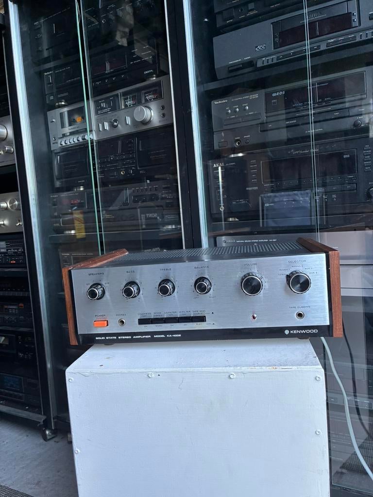 KENWOOD KA-4002, Audio, Tv en Foto, Stereoketens, Ophalen of Verzenden, Gebruikt, Overige merken, Losse componenten