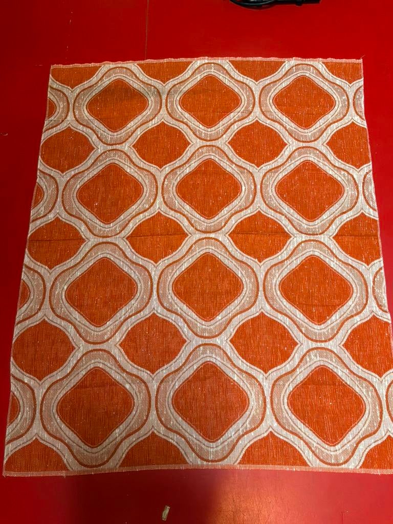 Vintage stof, Ophalen, Niet gekend, Niet gekend, Oranje