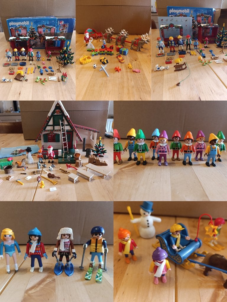 Playmobil thème Noël, Kinderen en Baby's, Speelgoed | Playmobil, Gebruikt, Complete set, Ophalen of Verzenden, Figuren