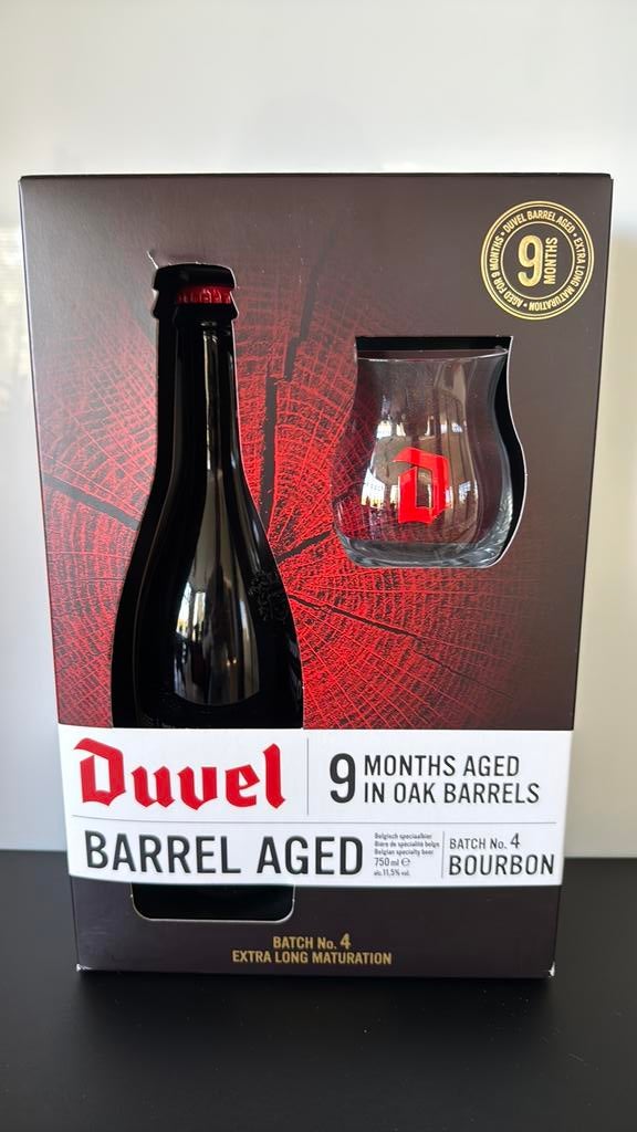 Duvel (box) Barrel Aged no 4 Bourbon, Verzamelen, Ophalen, Zo goed als nieuw, Duvel
