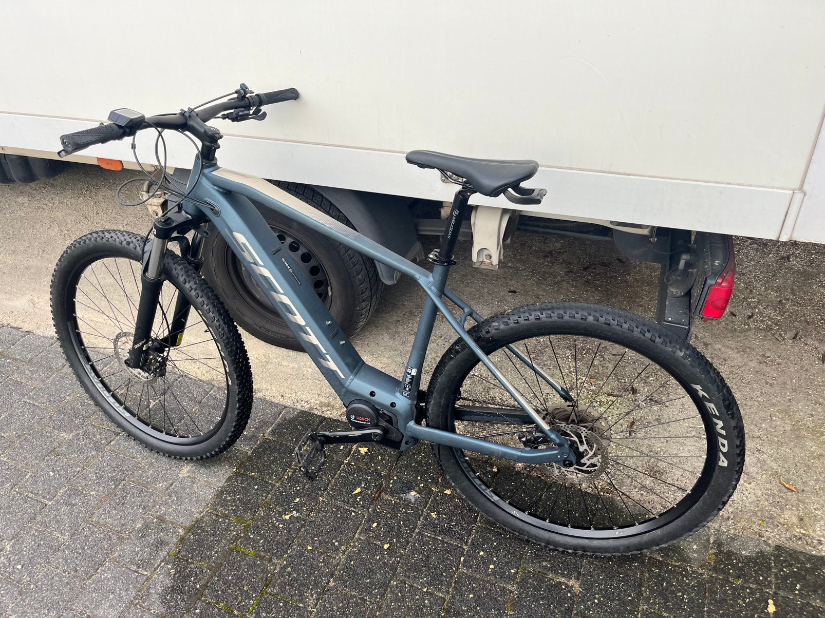 Mooie Scott e-mountainbike te koop, Fietsen en Brommers, Overige merken, Heren, Ophalen of Verzenden, Zo goed als nieuw