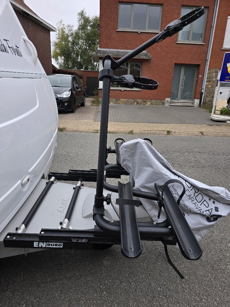 Porte-vélos à timon Enduro Caravan, avec serrure, Enlèvement, Comme neuf