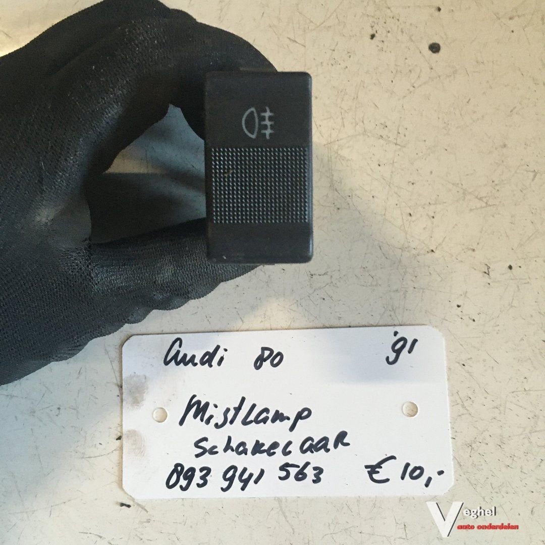 Audi 80 1.8 1991  Mistlampschakelaar, -, Utilisé, -, -