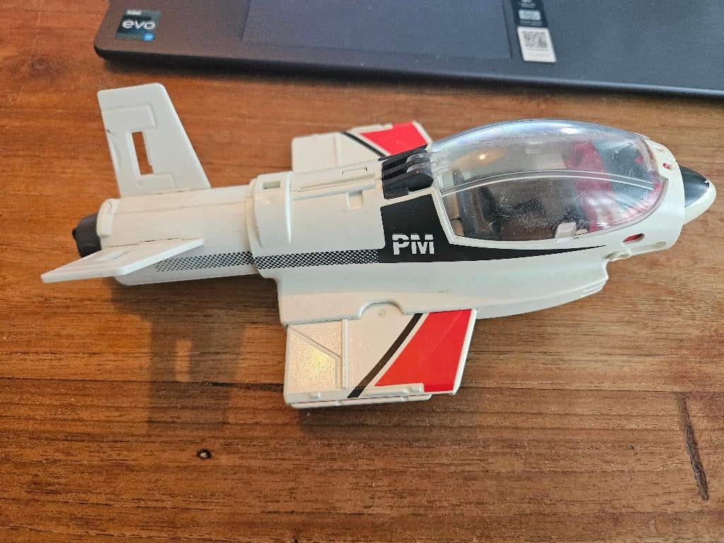 Playmobil Meeneem straaljager 4342, Kinderen en Baby's, Speelgoed | Playmobil, Ophalen of Verzenden, Gebruikt, Complete set