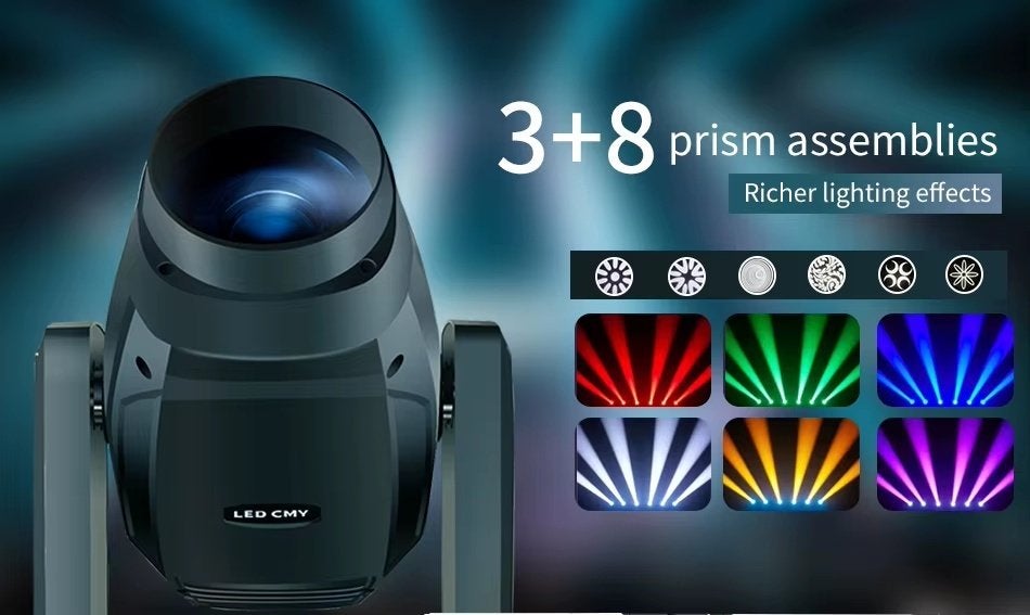 Nieuwe First Class 500W CMY CTO BSW Moving Head Beam, Audio, Tv en Foto, Karaoke-apparatuur, Nieuw, Complete set, Ophalen of Verzenden