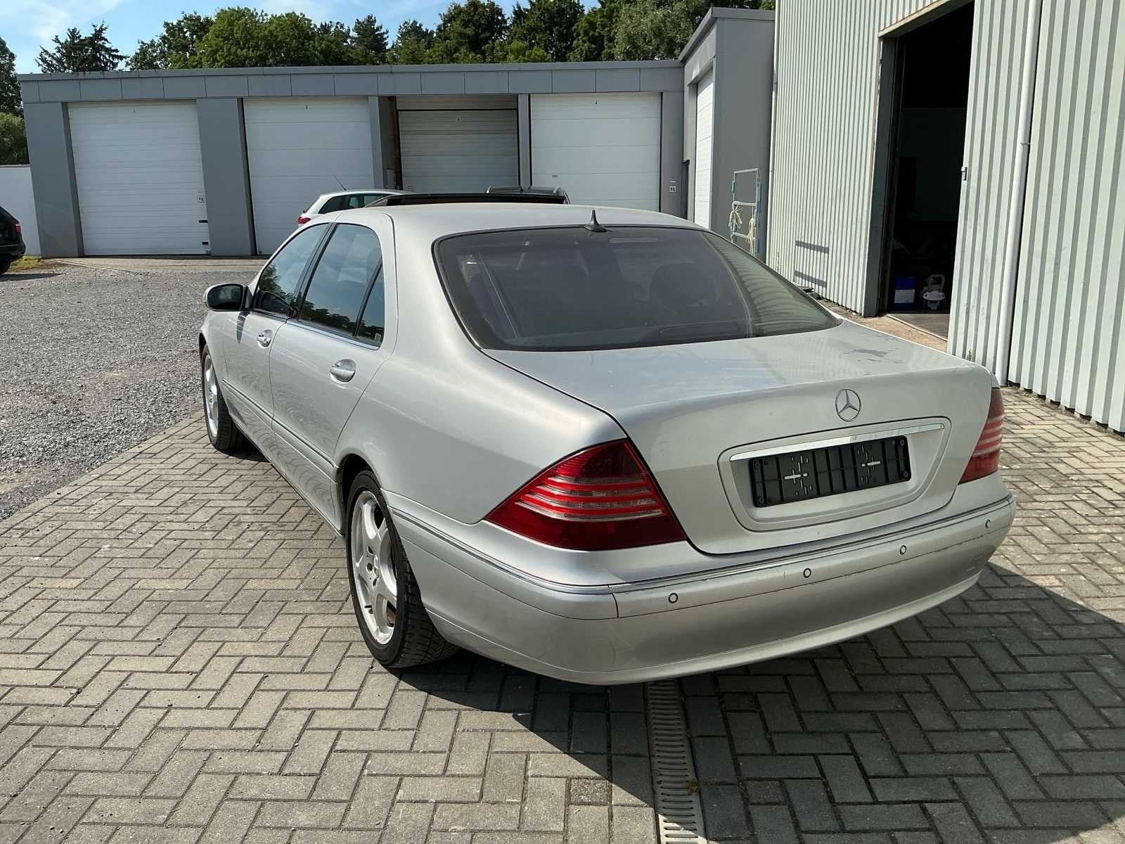2003 Mercedes-Benz S 430 V8 Designo Personenauto, Auto's, Automaat, Gebruikt, Bedrijf, Berline