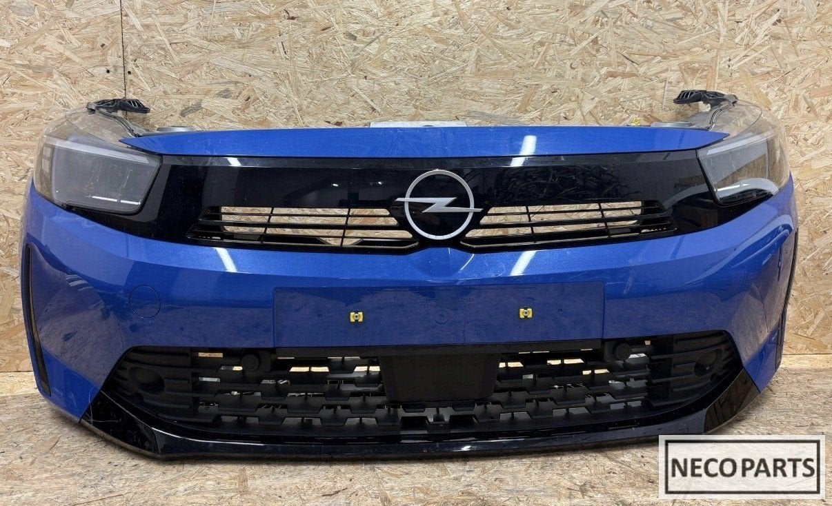 OPEL CORSA F FACELIFT VOORKOP BUMPER LED SCHERM MOTORKAP, Auto-onderdelen, Gebruikt, -, -, Opel