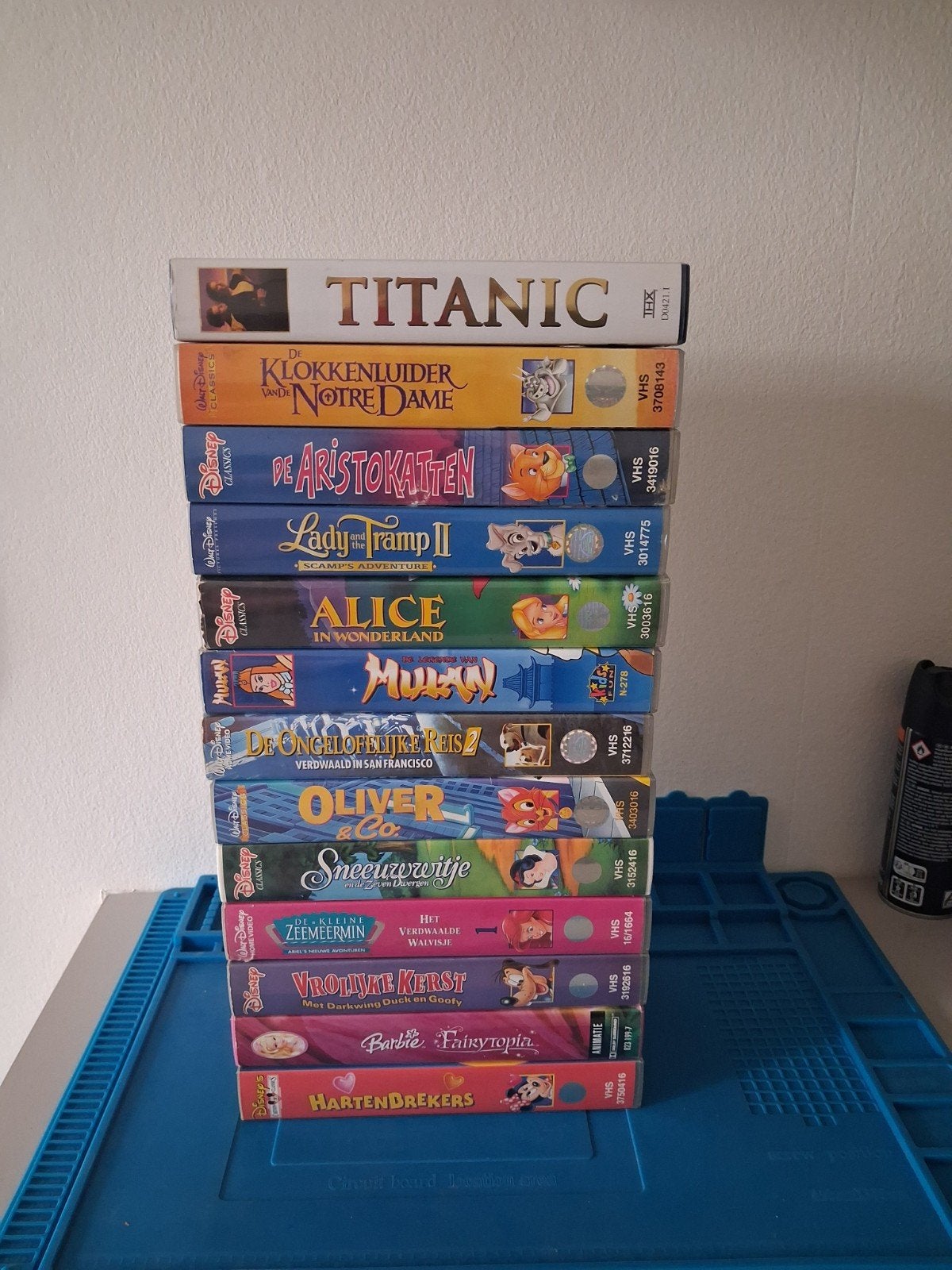 VHS films gratis, Ophalen, VHS