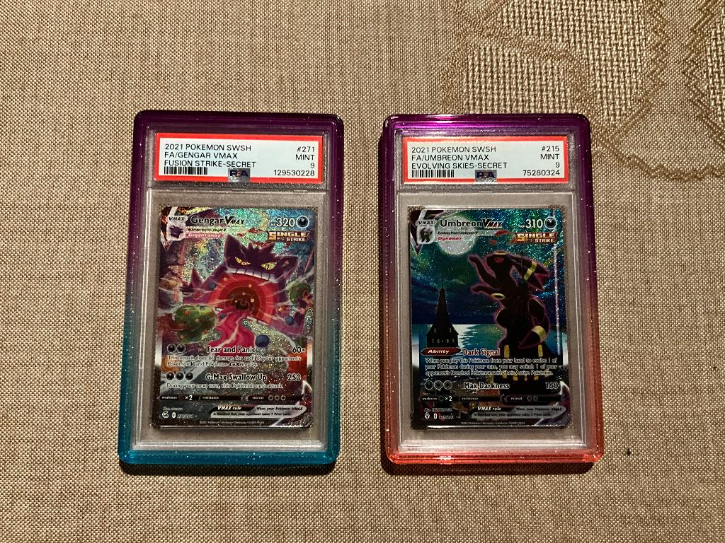 Umbreon/Gengar trade, Hobby en Vrije tijd, Ophalen, Nieuw, Losse kaart