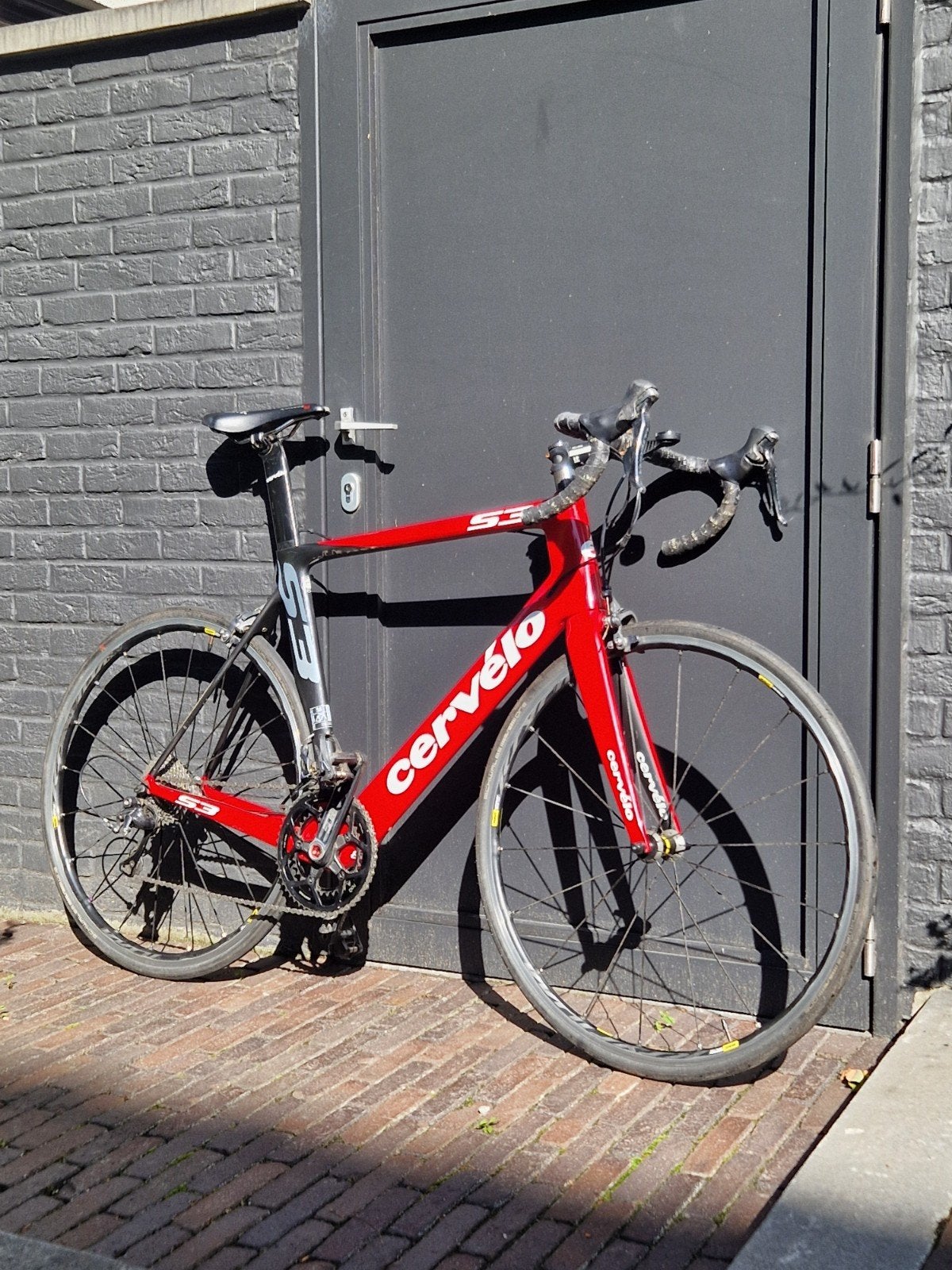 CERVELO S3 ULTEGRA mt 58, 28 inch, Gebruikt, Carbon, 57 tot 61 cm