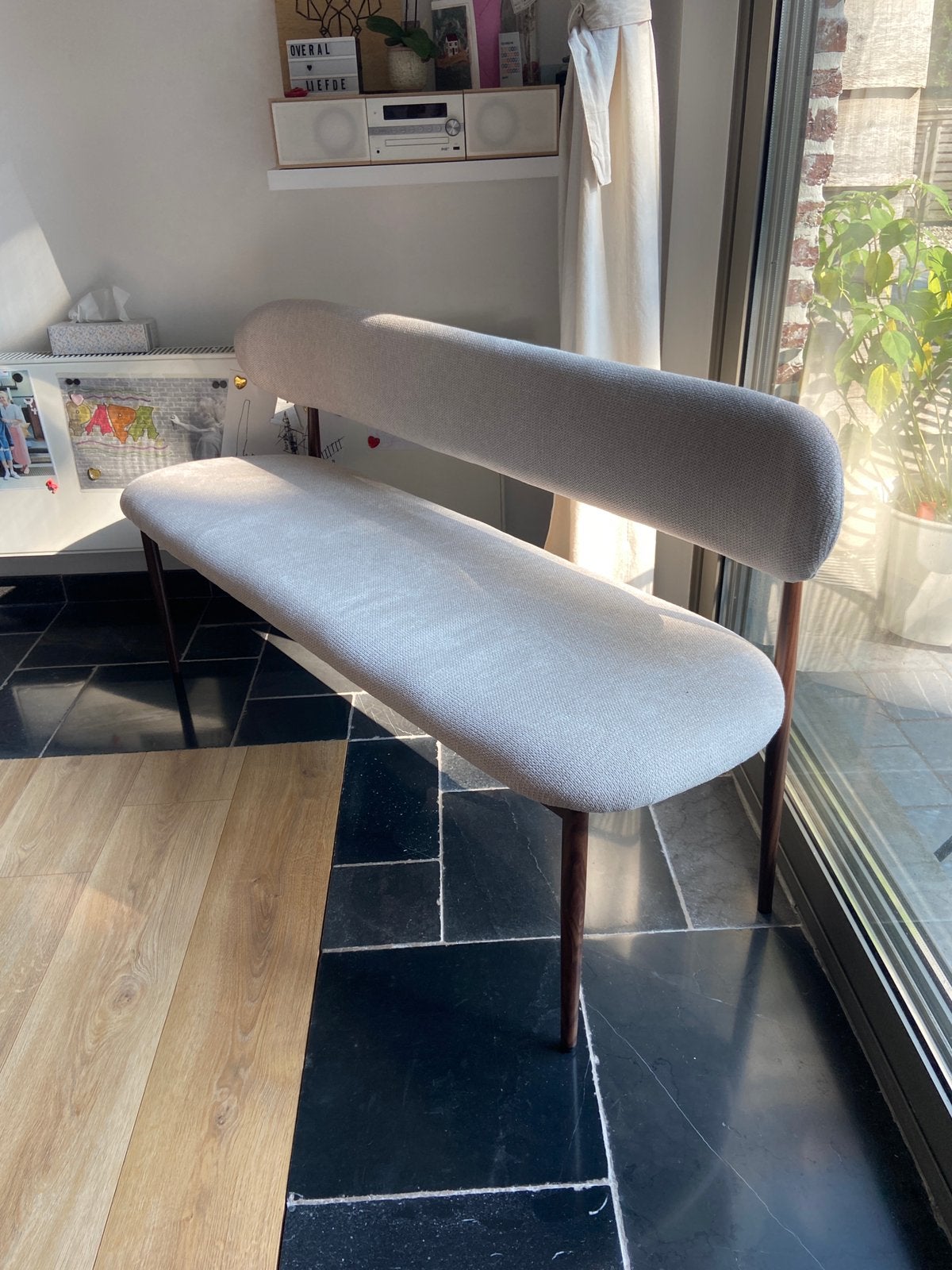Eettafelbank, Huis en Inrichting, Ophalen, Nieuw, Vier, Vintage stijl
