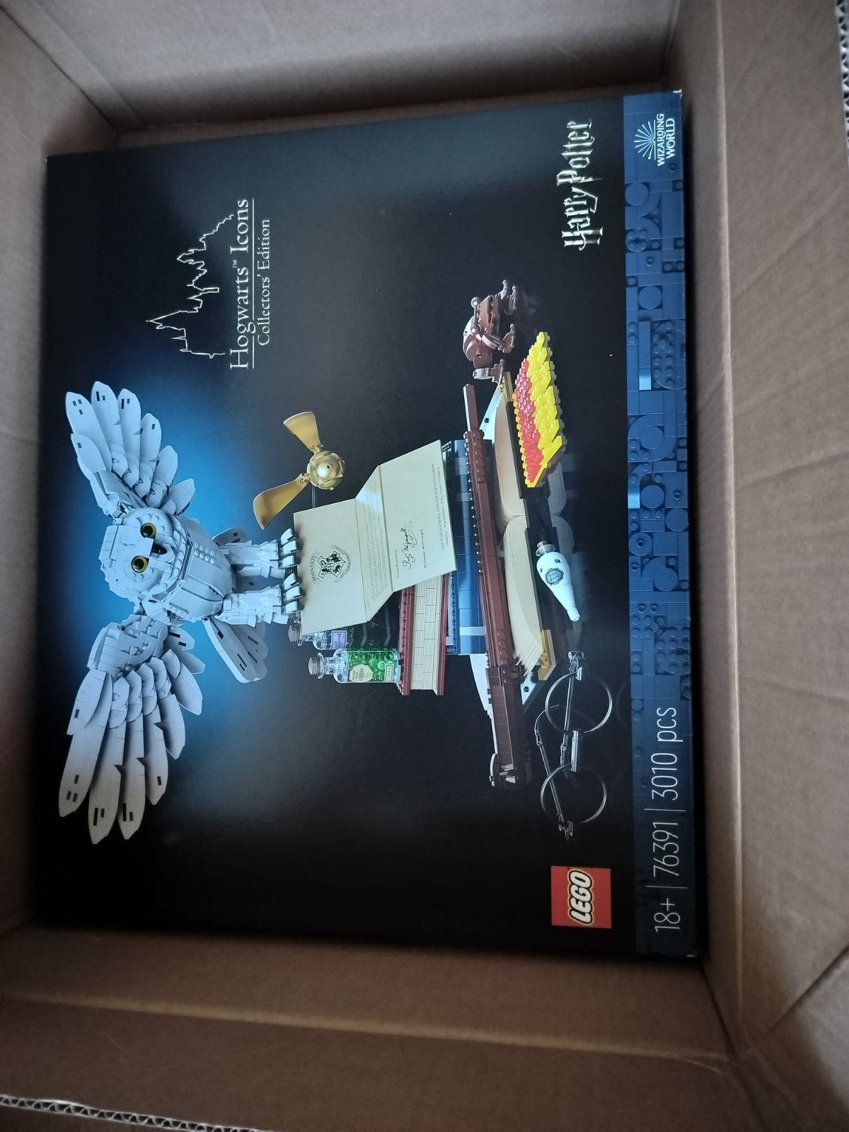 LEGO Harry Potter 76391 - Hogwarts Icons Collectors' Edition, Ophalen, Lego, Complete set, Compleet