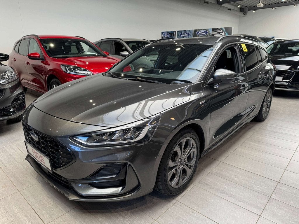 Ford Focus 1.0 EcoBoost 125PK A7 mHEV ST-Line Design Clipper, Autos, Ford, Focus, Argent ou Gris, Achat, Euro 6