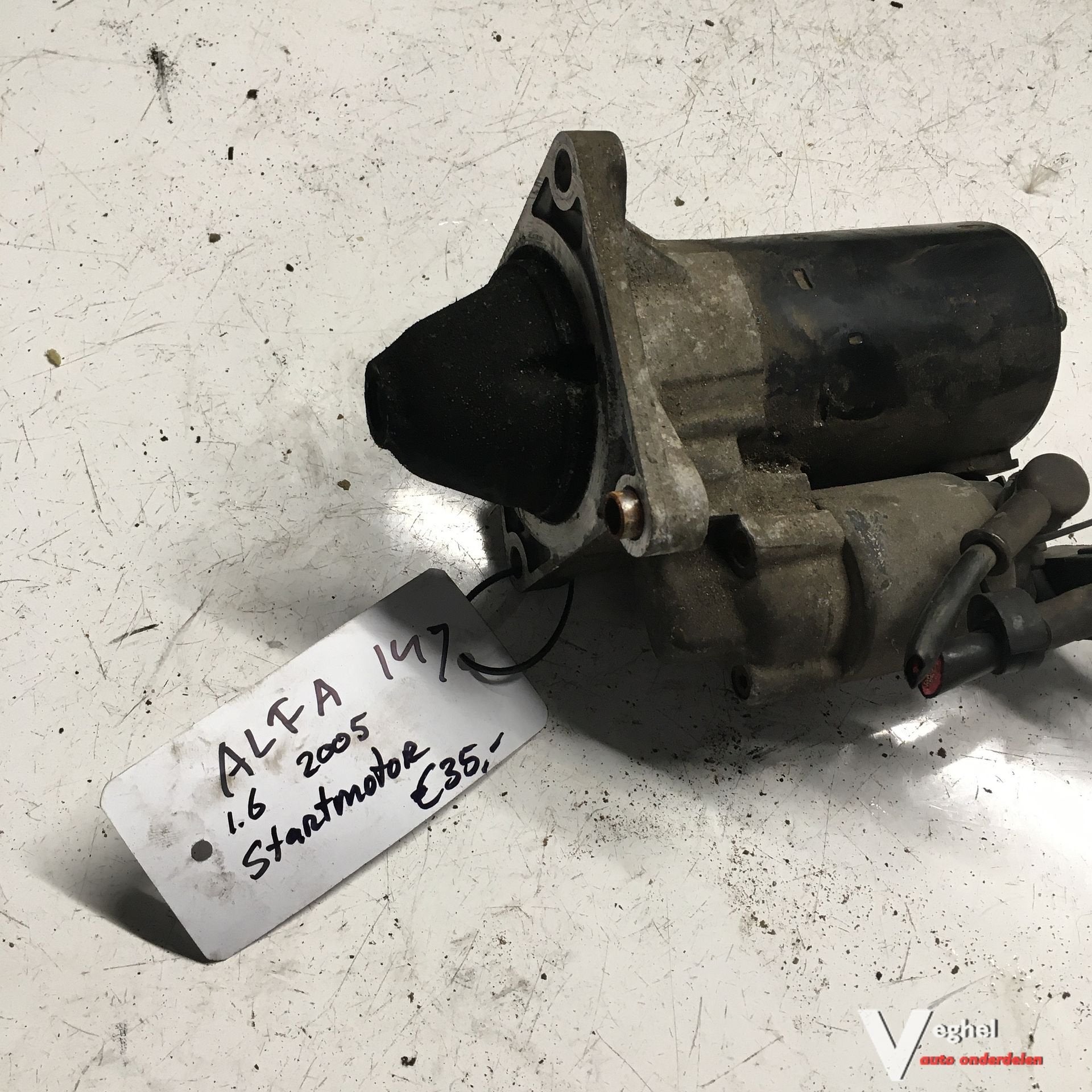 Alfa 147 1.6 2005  Startmotor, Gebruikt, -, -, Ophalen of Verzenden