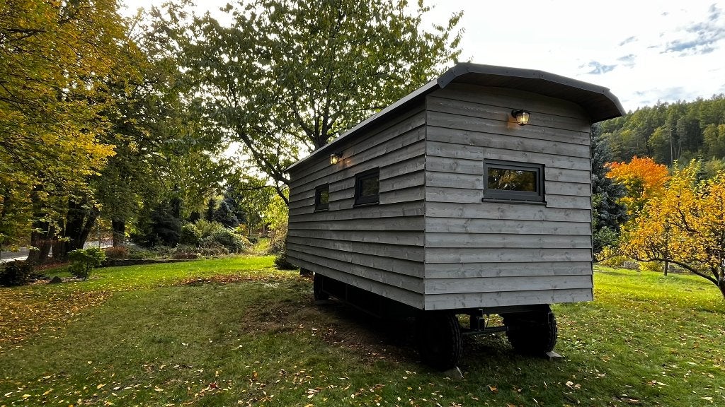 New LuxuryTiny House – Year-Round Living & Glamping, Enlèvement, 500 cm ou plus, 3 fenêtres ou plus, Autres types