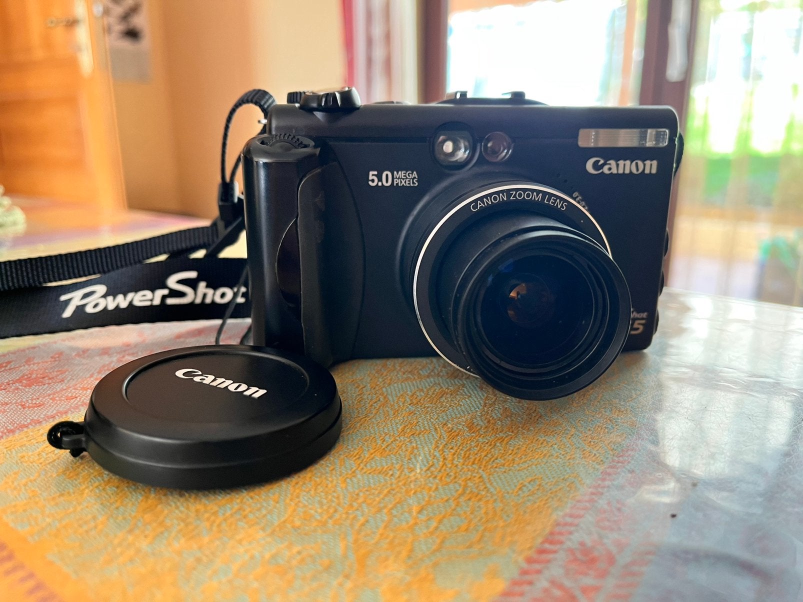 Canon Powershot G5, TV, Hi-fi & Vidéo, Flash intégré, Canon, 4 à 7 fois, 5 mégapixels