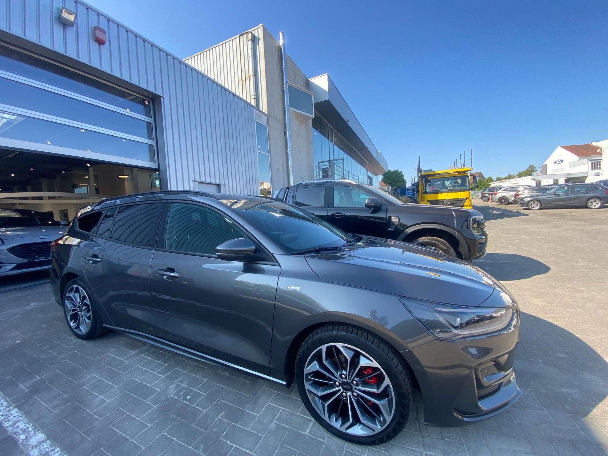 Ford Focus ST-Line x (bj 2023), Auto's, 155 pk, Bedrijf, Zilver of Grijs, 999 cc