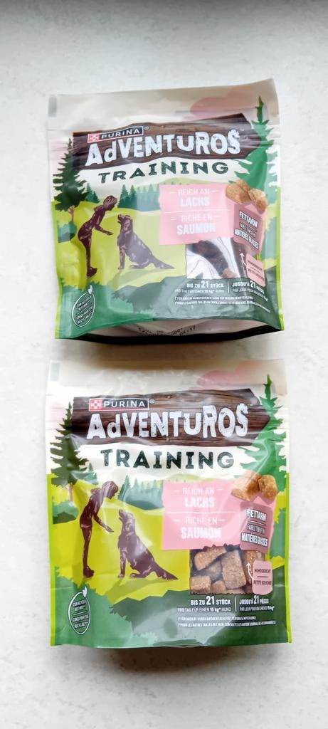 Friandises Adventuros au saumon pour chiens, Animaux & Accessoires, Enlèvement ou Envoi, Neuf