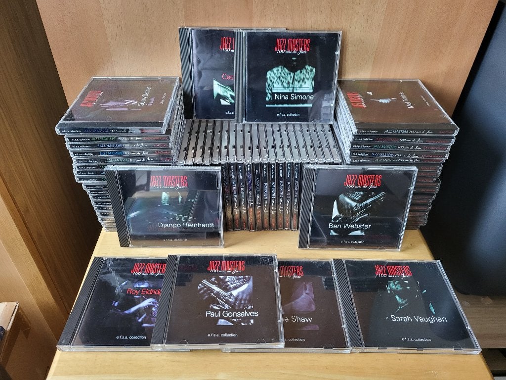 Lot CD collection « Jazz Masters – 100 ans de Jazz » (62 CD), Cd's en Dvd's, Cd's | Jazz en Blues, Ophalen, Jazz, Album