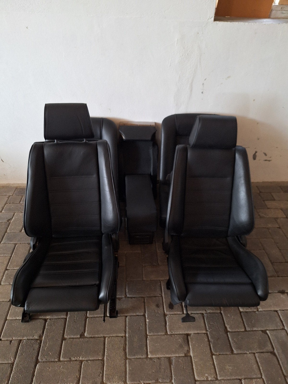 BMW E24 628 635 M csi sport interieur zwart leder, Auto-onderdelen, Interieur en Bekleding, Ophalen, Gebruikt, BMW