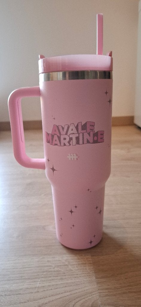 stanley cup martine cosmetics, Sport en Fitness, Drinkbussen, Ophalen, Gebruikt