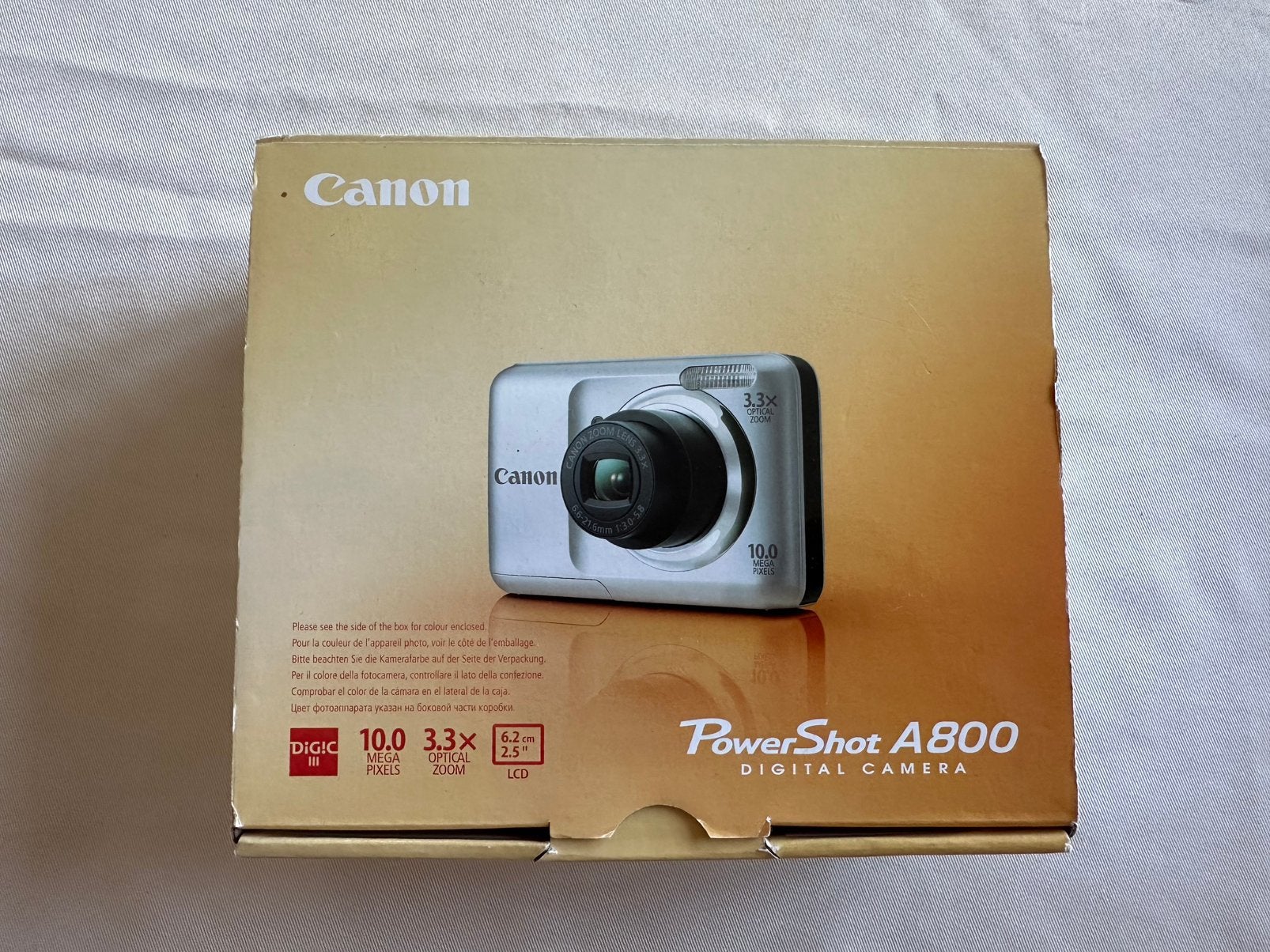Canon PowerShot A800 (HELEMAAL NIEUW), Enlèvement, Comme neuf, Canon