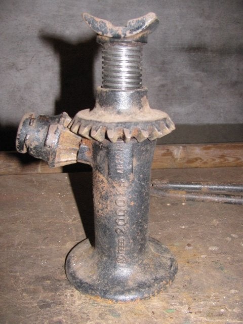 Old Bilstein 2000 kg VW Volkswagen Audi Auto Union car jack, Ophalen of Verzenden, Gebruikt