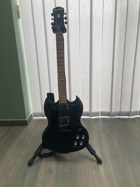 Epiphone SG Tony Iommi, Musique & Instruments, Instruments à corde | Guitares | Électriques, Enlèvement, Utilisé, Solid body, Epiphone