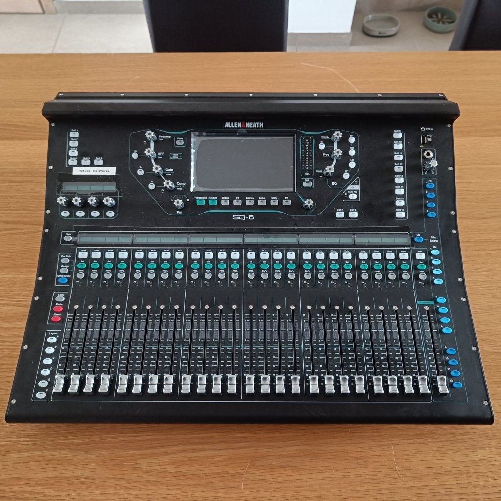 Allen & Heath SQ6, Muziek en Instrumenten, Ophalen, Zo goed als nieuw, 20 kanalen of meer, Microfooningang