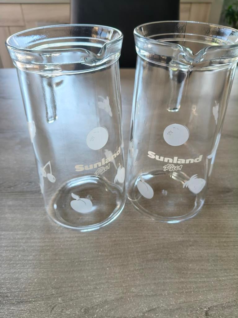 Frisdrank glazen kannen, Ophalen