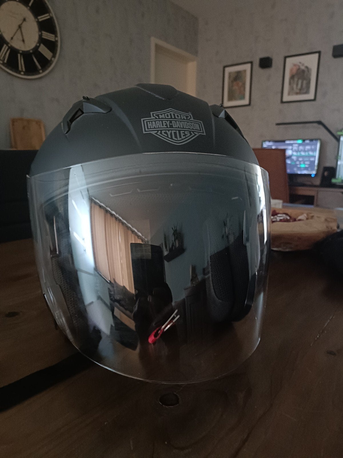 Harley Davidson helm, Fietsen en Brommers, Ophalen