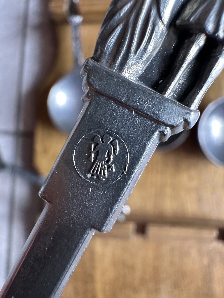 Cuillères décoratives en étain – style vintage, Antiquités & Art, Antiquités | Étain, Enlèvement ou Envoi