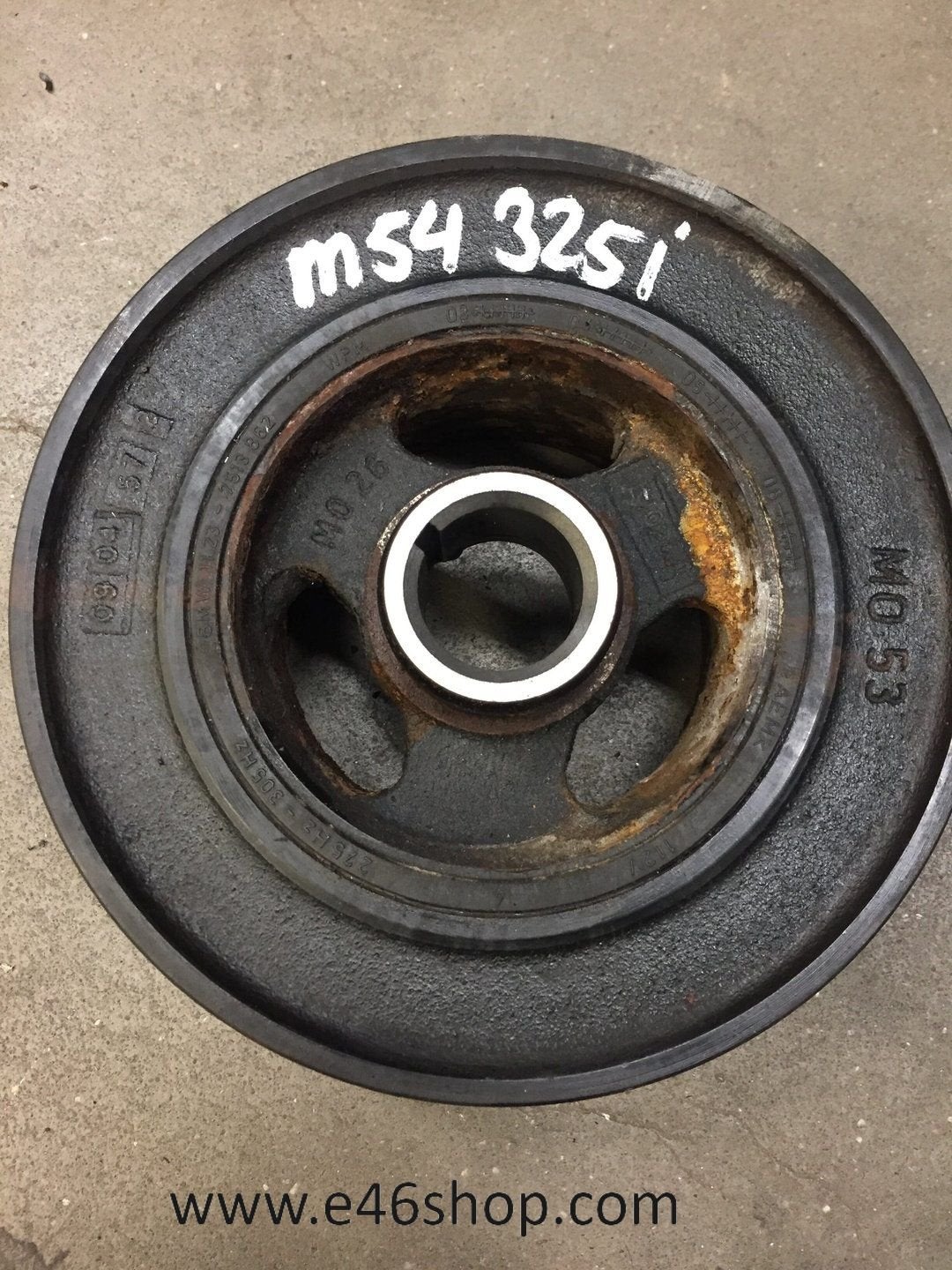 Krukaspoelie BMW E46 320i 325i 330i m54 motor, Gebruikt, -, -, Ophalen of Verzenden