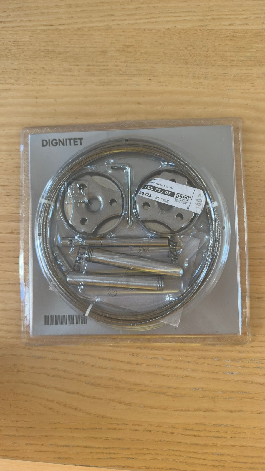Dignitet Ikea 5m, Ophalen, Inclusief montageonderdelen, Metaal, Nieuw
