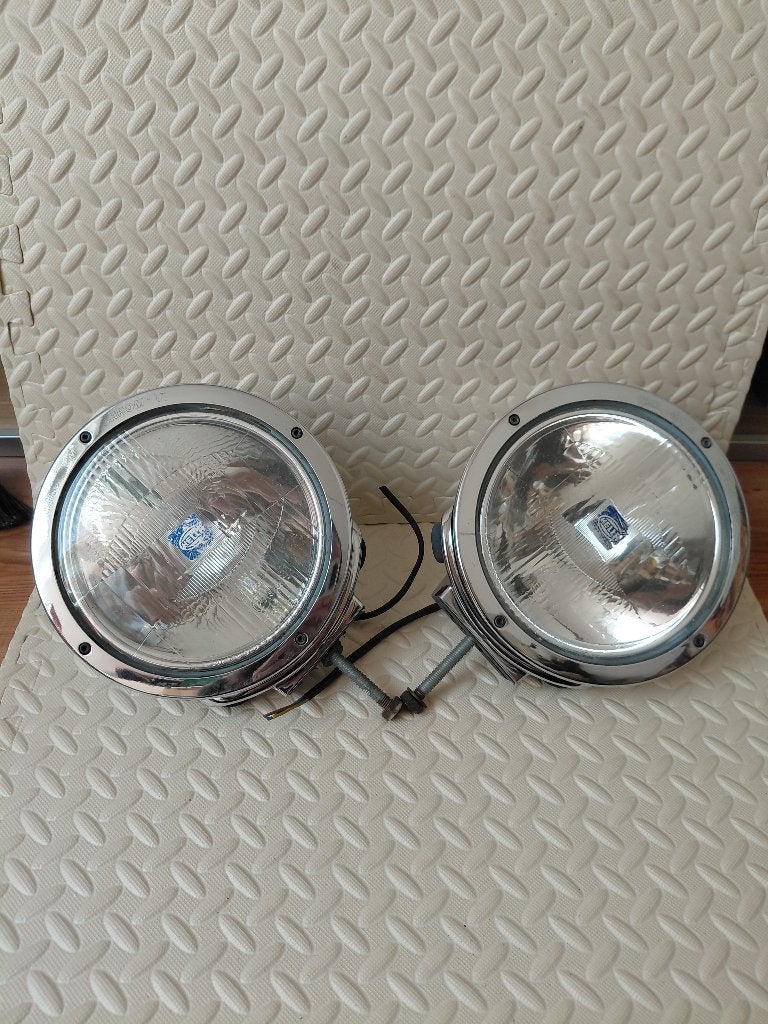 Hella Chromium Verstralers Mistlampen met Positielicht, Verzenden, Gebruikt, Universele onderdelen