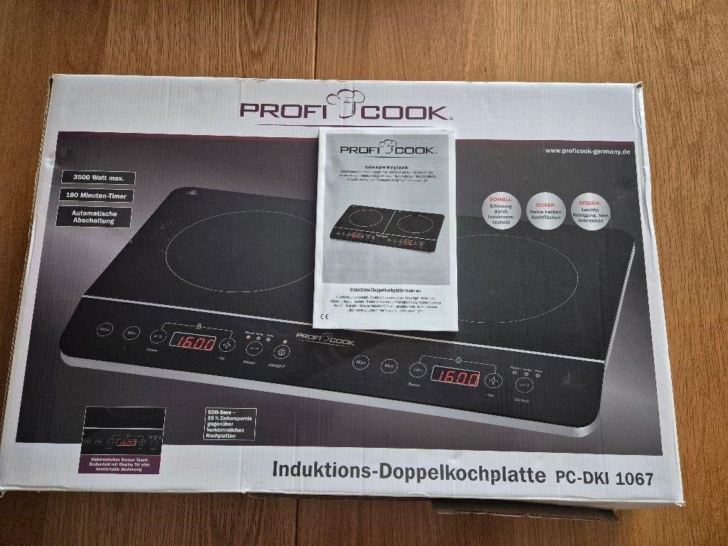 ProfiCook PC-DKI 1067 2 Plaques de cuisson à induction, Electroménager, Enlèvement, Utilisé, À Poser, Induction