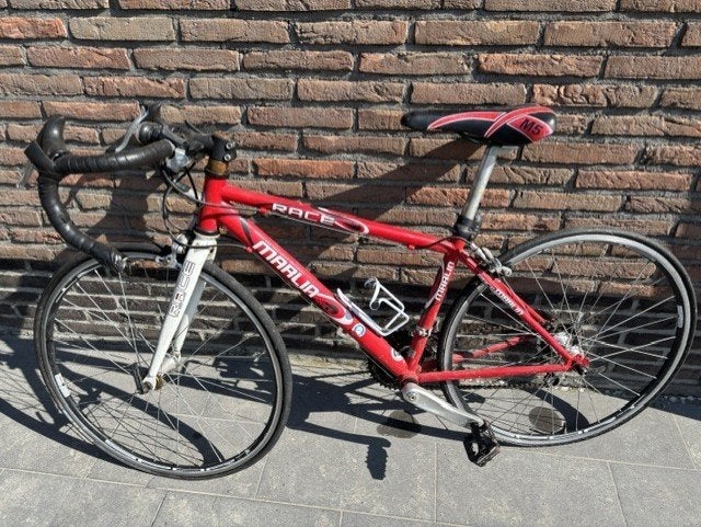 koersfiets jongens, Fietsen en Brommers, Ophalen, Gebruikt, Overige merken, Handrem