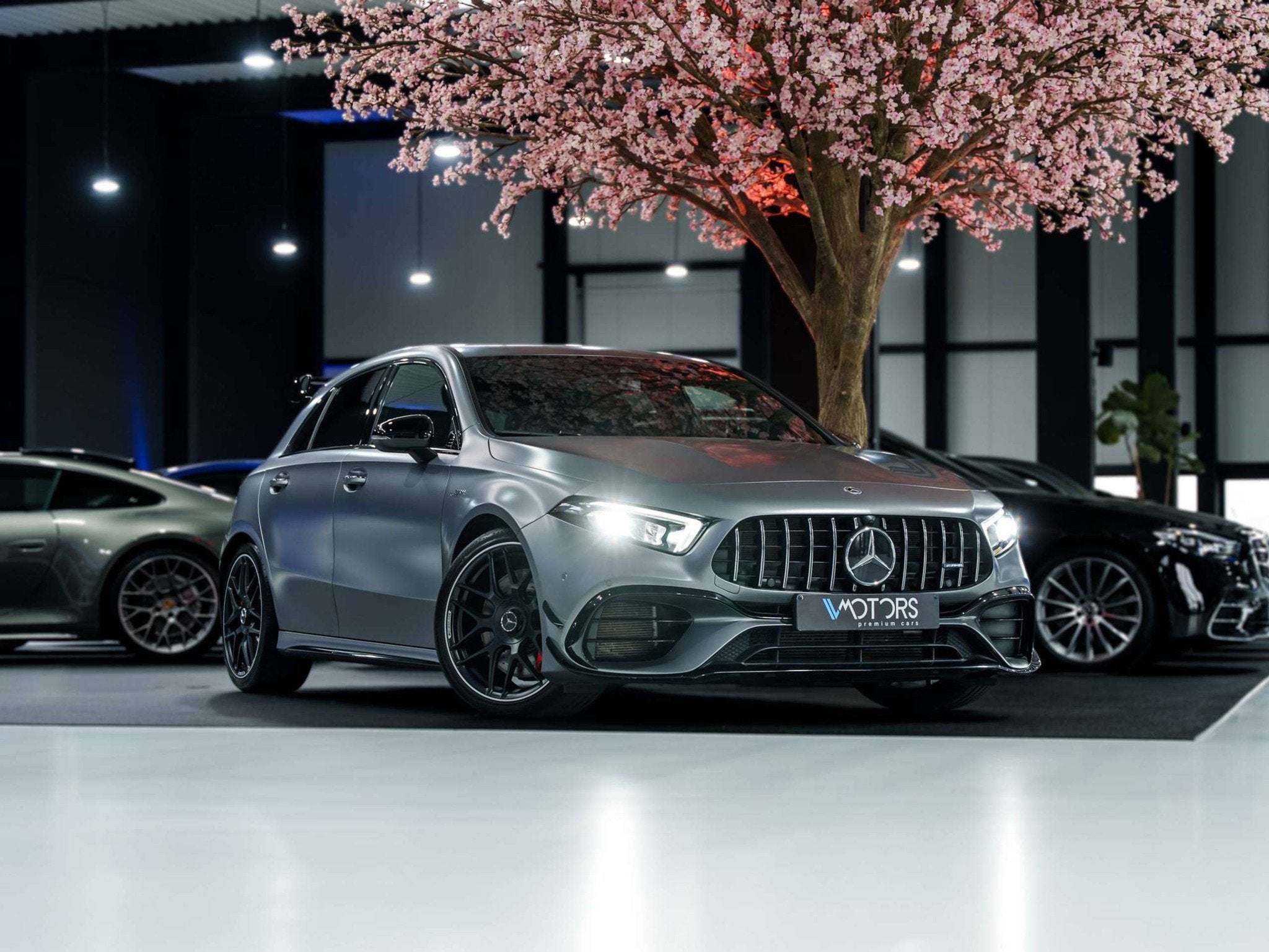 Mercedes-Benz A-Klasse 45 AMG A 45 S AMG - 4-Matic - Magno -, Auto's, Automaat, Gebruikt, Zwart, 4 cilinders