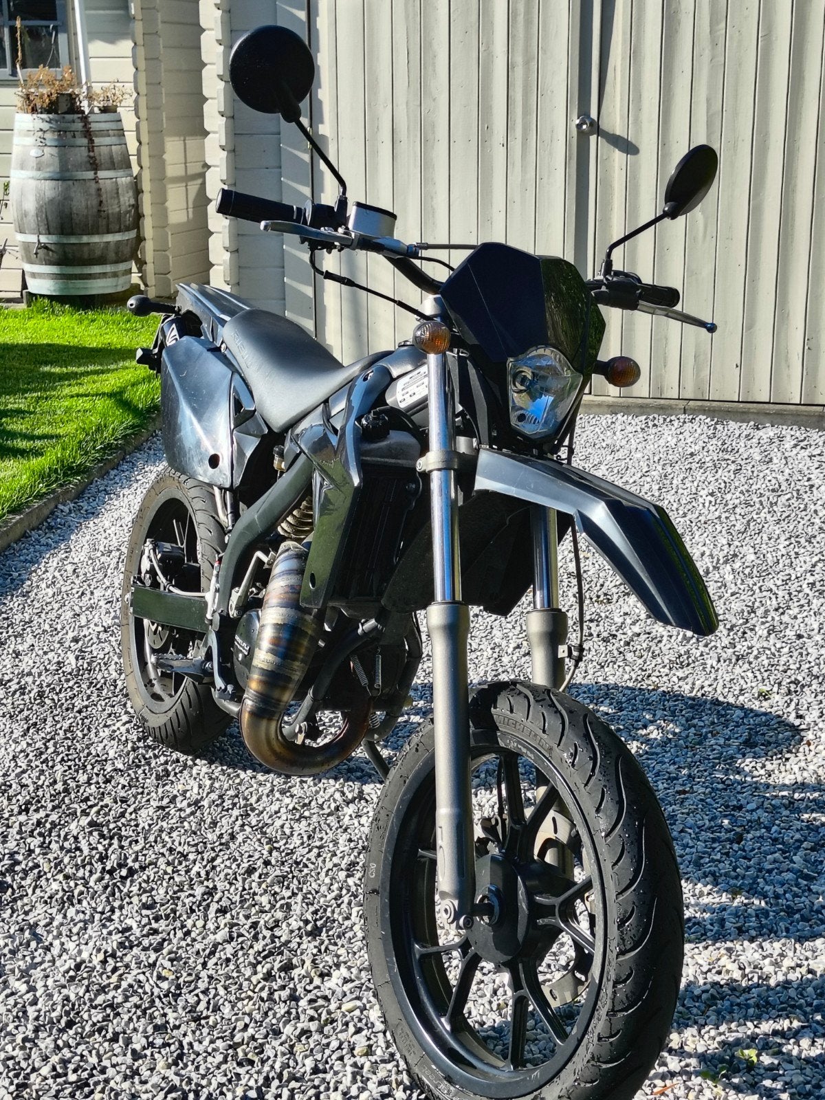 Rieju MRT5 50cc black, Ophalen, 6 versnellingen, Gebruikt, Klasse B (45 km/u)