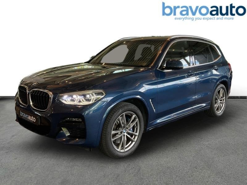 BMW X3 xDrive 20iA M-Sport, Auto's, BMW, Automaat, 1998 cc, Blauw, Parkeersensor