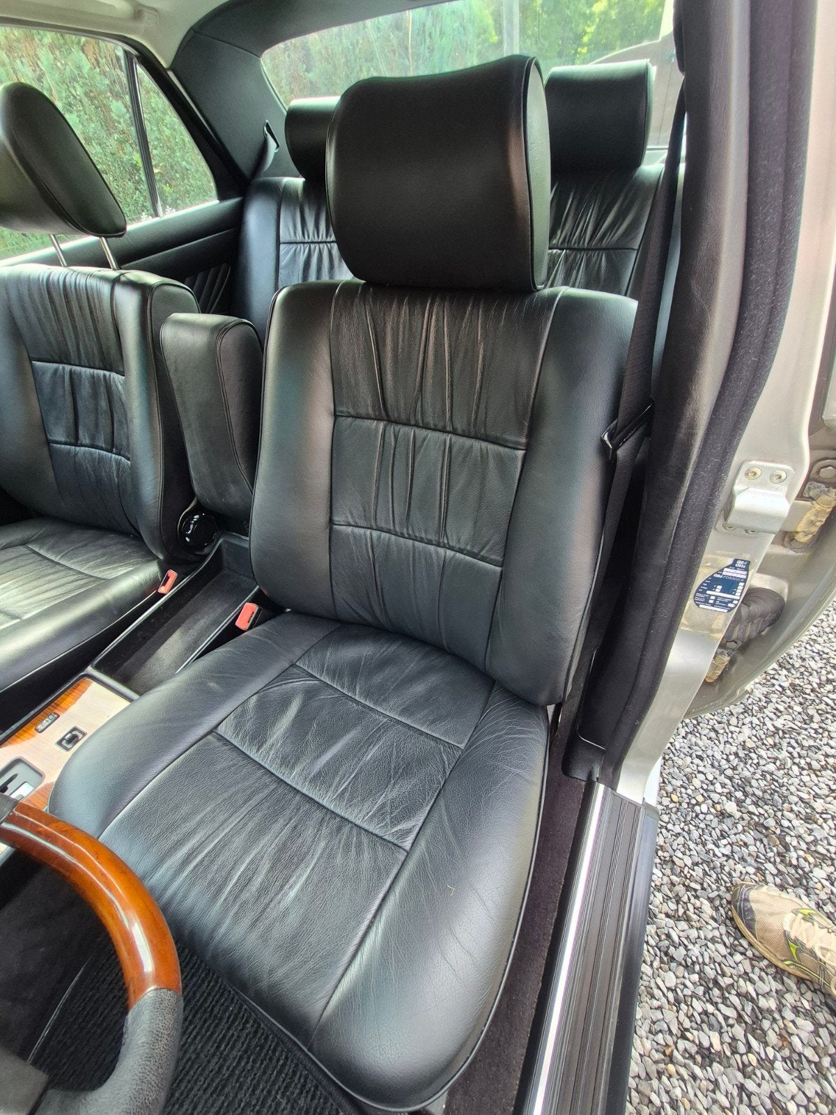 Intérieur cuir mercedes S w126