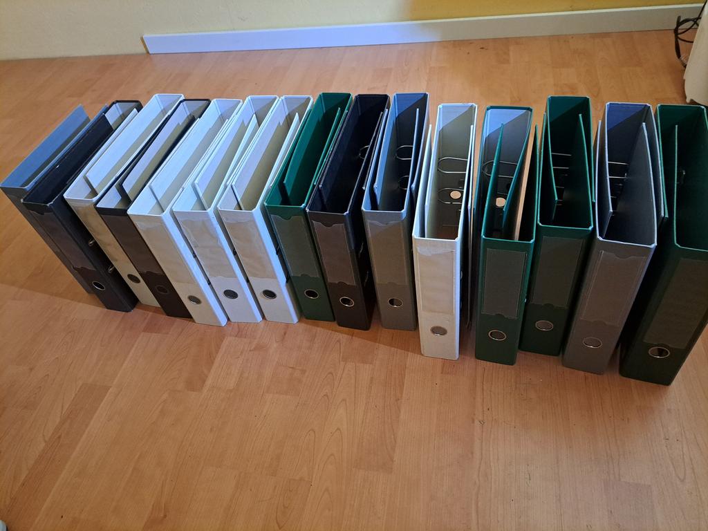 Ordners gratis op te halen, Ophalen, Gebruikt