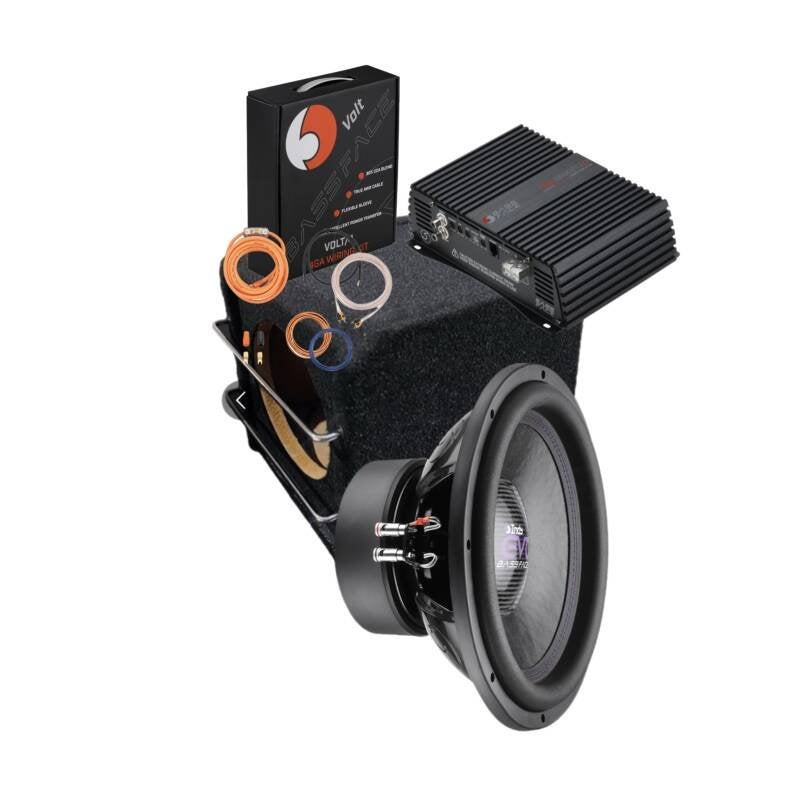Midi Power pack 10 - BASSFACE  - 10 inch - 1250 watt RMS, Autos : Divers, Haut-parleurs voiture